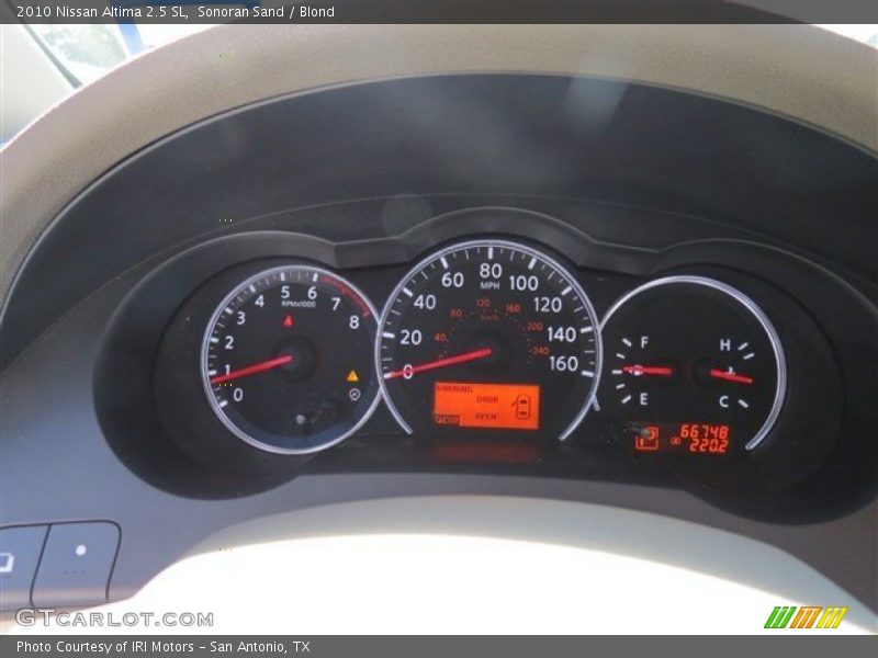 Sonoran Sand / Blond 2010 Nissan Altima 2.5 SL