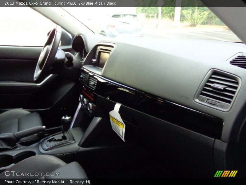 Sky Blue Mica / Black 2013 Mazda CX-5 Grand Touring AWD