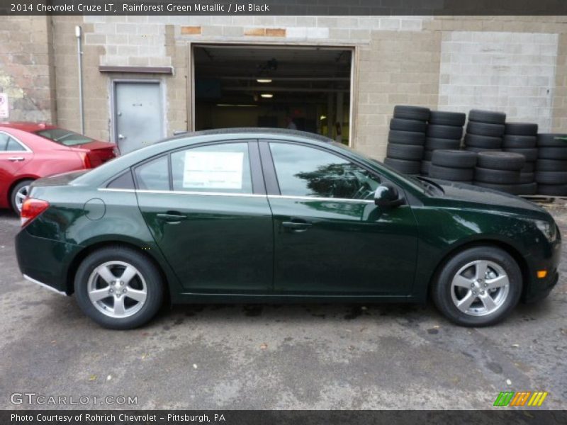  2014 Cruze LT Rainforest Green Metallic