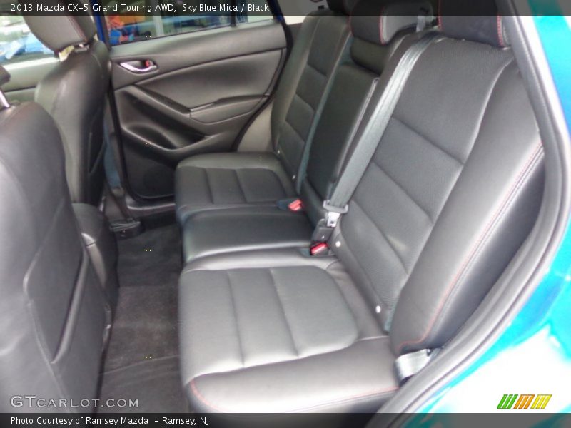 Sky Blue Mica / Black 2013 Mazda CX-5 Grand Touring AWD