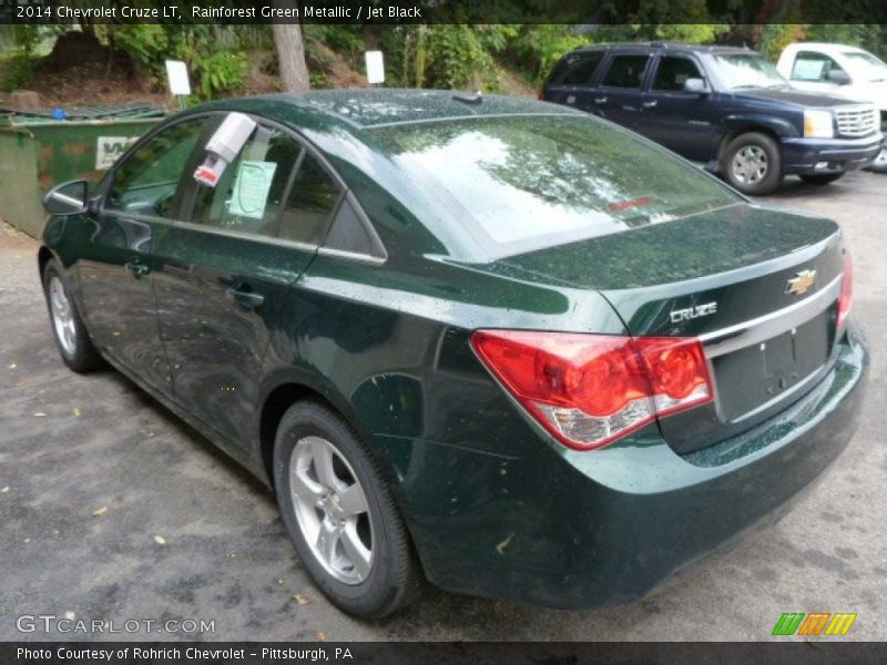  2014 Cruze LT Rainforest Green Metallic
