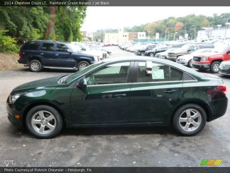  2014 Cruze LT Rainforest Green Metallic
