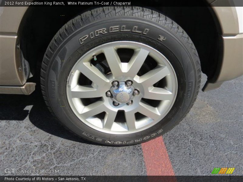 White Platinum Tri-Coat / Chaparral 2012 Ford Expedition King Ranch