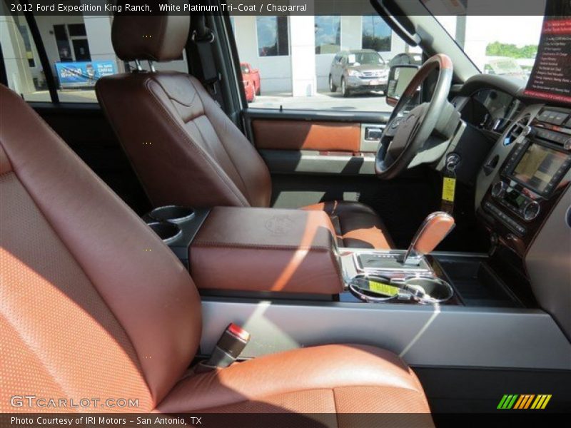 White Platinum Tri-Coat / Chaparral 2012 Ford Expedition King Ranch