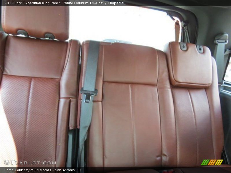 White Platinum Tri-Coat / Chaparral 2012 Ford Expedition King Ranch