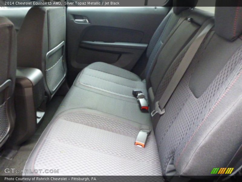 Silver Topaz Metallic / Jet Black 2014 Chevrolet Equinox LS AWD