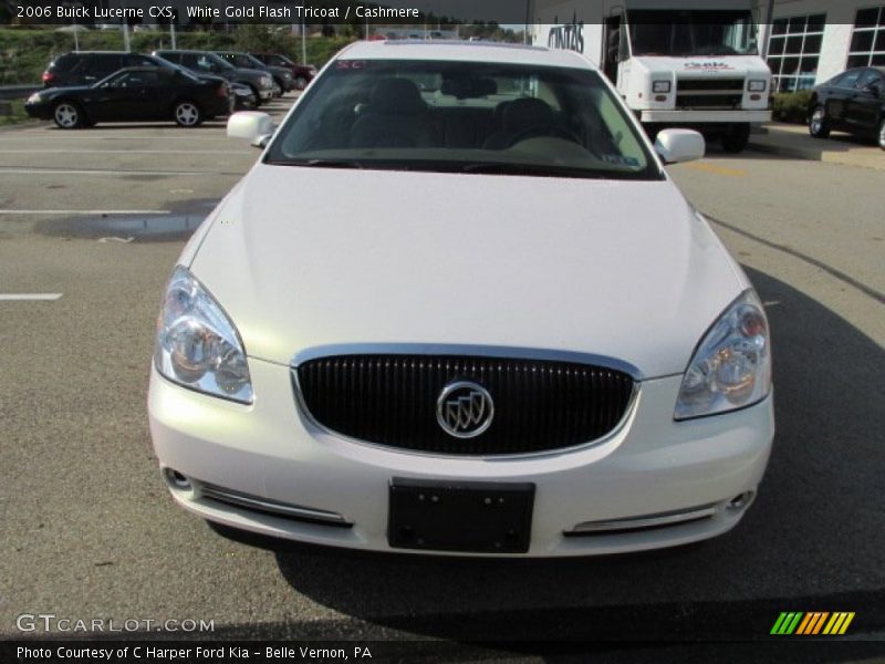 White Gold Flash Tricoat / Cashmere 2006 Buick Lucerne CXS