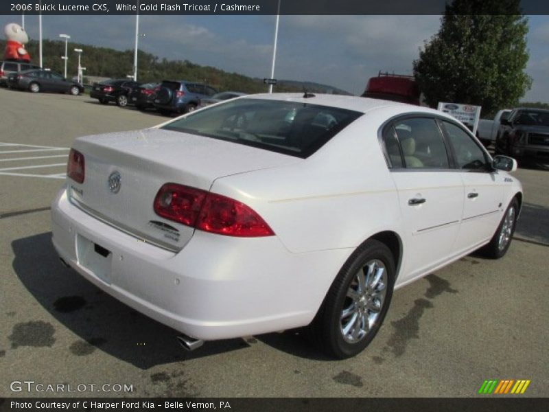 White Gold Flash Tricoat / Cashmere 2006 Buick Lucerne CXS