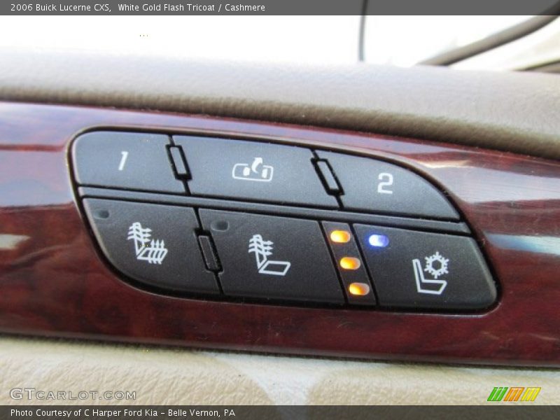White Gold Flash Tricoat / Cashmere 2006 Buick Lucerne CXS