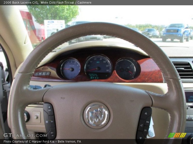 White Gold Flash Tricoat / Cashmere 2006 Buick Lucerne CXS