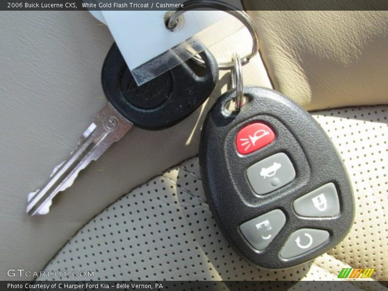 White Gold Flash Tricoat / Cashmere 2006 Buick Lucerne CXS