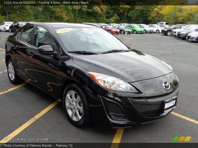 Black Mica / Black 2010 Mazda MAZDA3 i Touring 4 Door