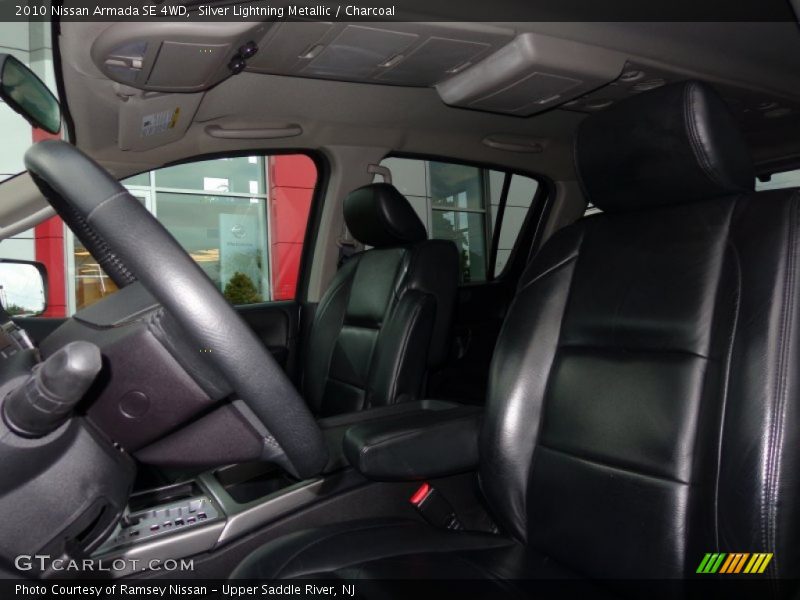 Silver Lightning Metallic / Charcoal 2010 Nissan Armada SE 4WD