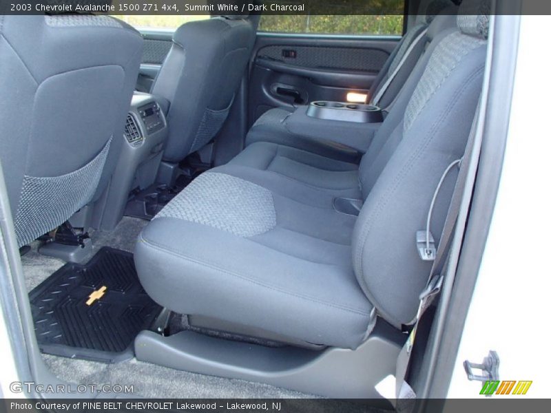 Summit White / Dark Charcoal 2003 Chevrolet Avalanche 1500 Z71 4x4