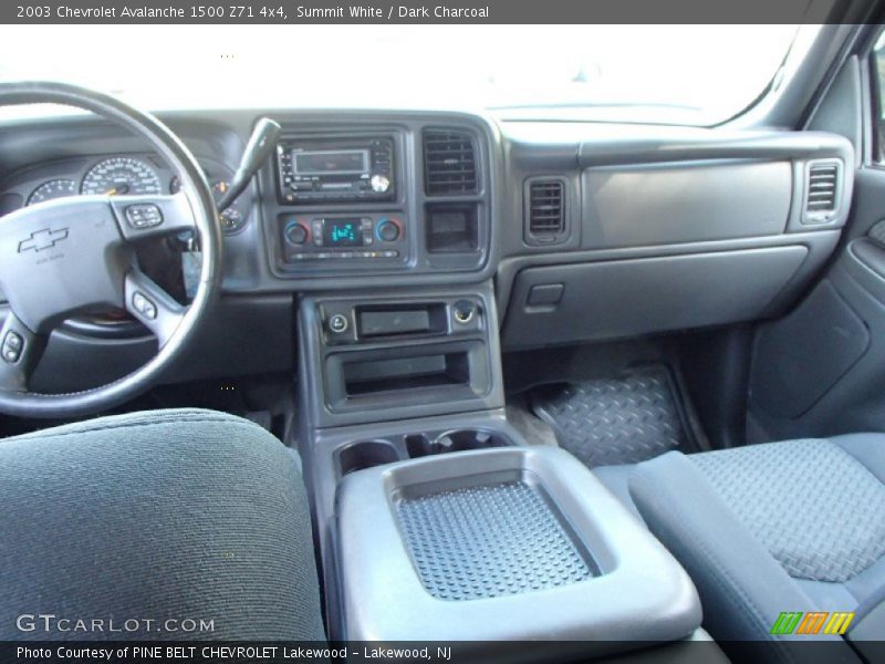 Summit White / Dark Charcoal 2003 Chevrolet Avalanche 1500 Z71 4x4