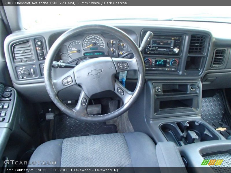 Summit White / Dark Charcoal 2003 Chevrolet Avalanche 1500 Z71 4x4