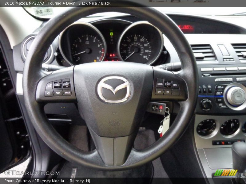 Black Mica / Black 2010 Mazda MAZDA3 i Touring 4 Door