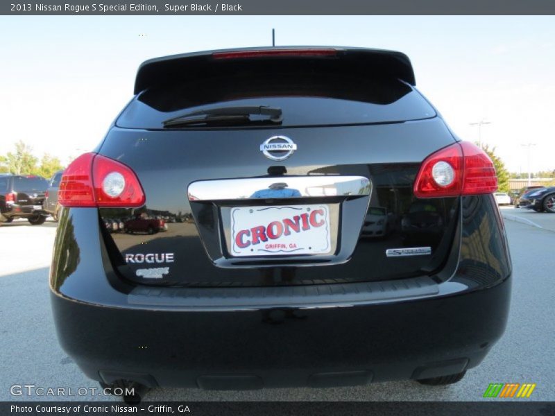 Super Black / Black 2013 Nissan Rogue S Special Edition