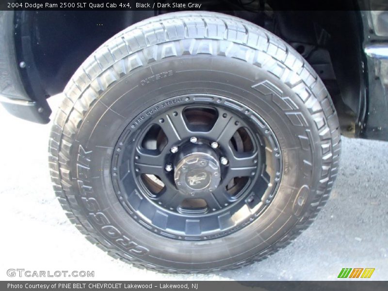 Black / Dark Slate Gray 2004 Dodge Ram 2500 SLT Quad Cab 4x4