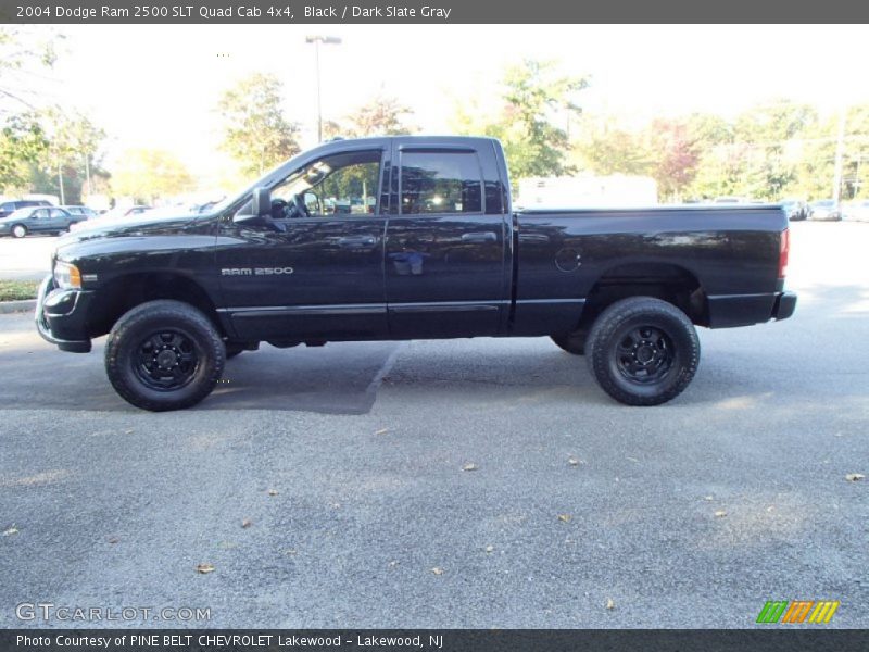 Black / Dark Slate Gray 2004 Dodge Ram 2500 SLT Quad Cab 4x4