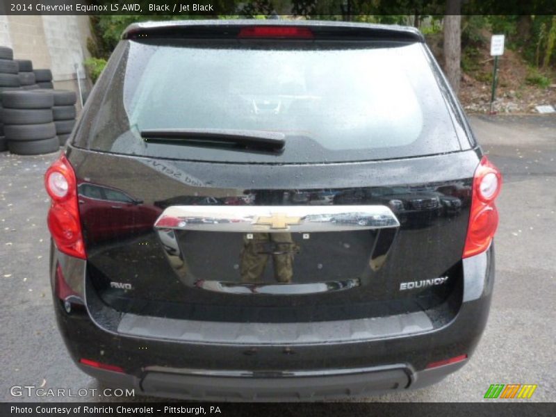 Black / Jet Black 2014 Chevrolet Equinox LS AWD