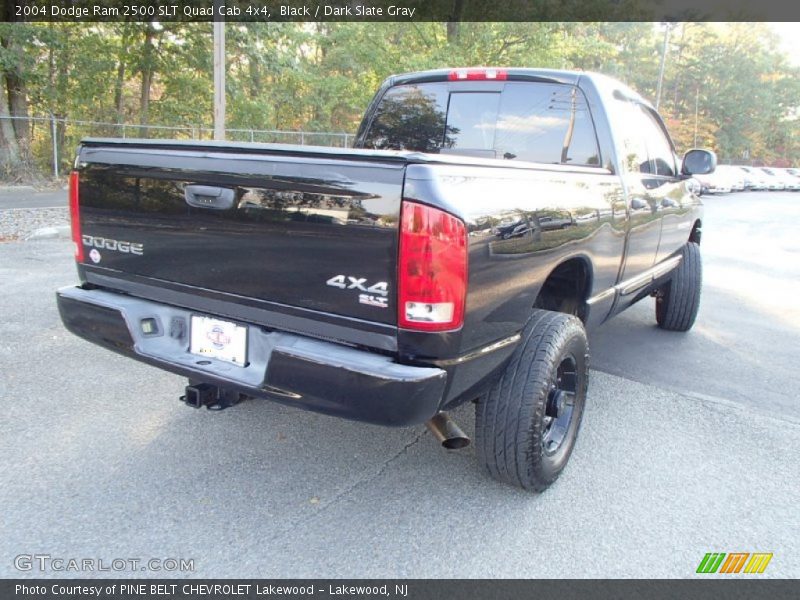 Black / Dark Slate Gray 2004 Dodge Ram 2500 SLT Quad Cab 4x4