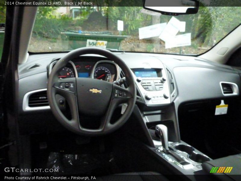 Black / Jet Black 2014 Chevrolet Equinox LS AWD