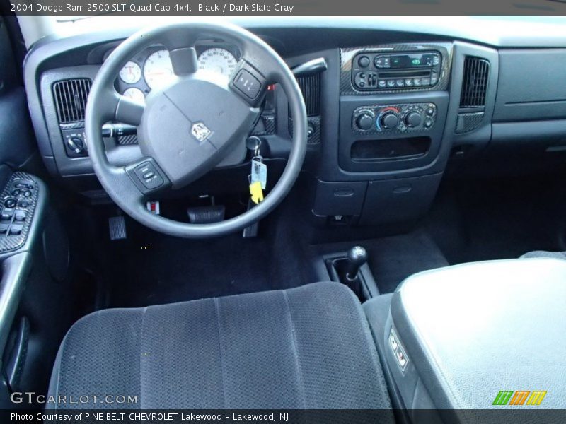 Black / Dark Slate Gray 2004 Dodge Ram 2500 SLT Quad Cab 4x4