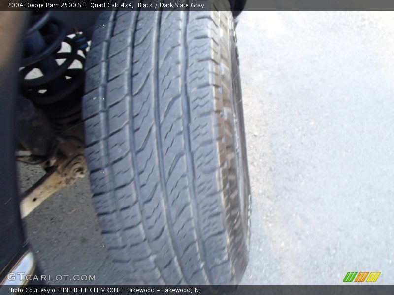 Black / Dark Slate Gray 2004 Dodge Ram 2500 SLT Quad Cab 4x4