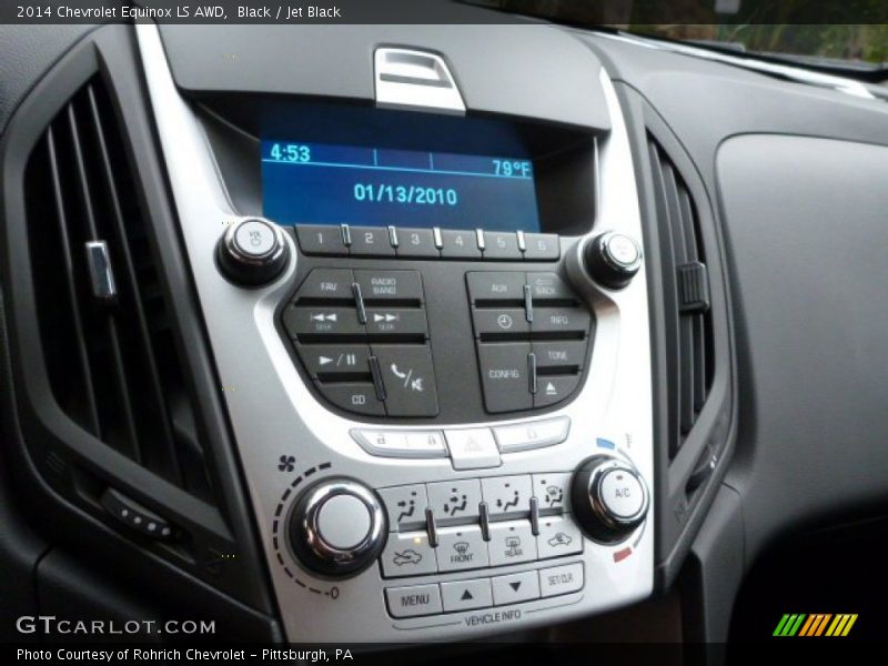 Black / Jet Black 2014 Chevrolet Equinox LS AWD