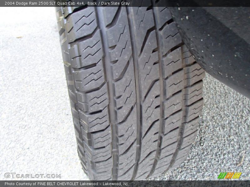 Black / Dark Slate Gray 2004 Dodge Ram 2500 SLT Quad Cab 4x4