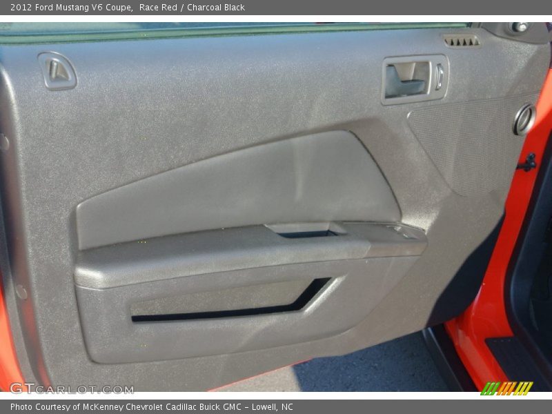 Race Red / Charcoal Black 2012 Ford Mustang V6 Coupe
