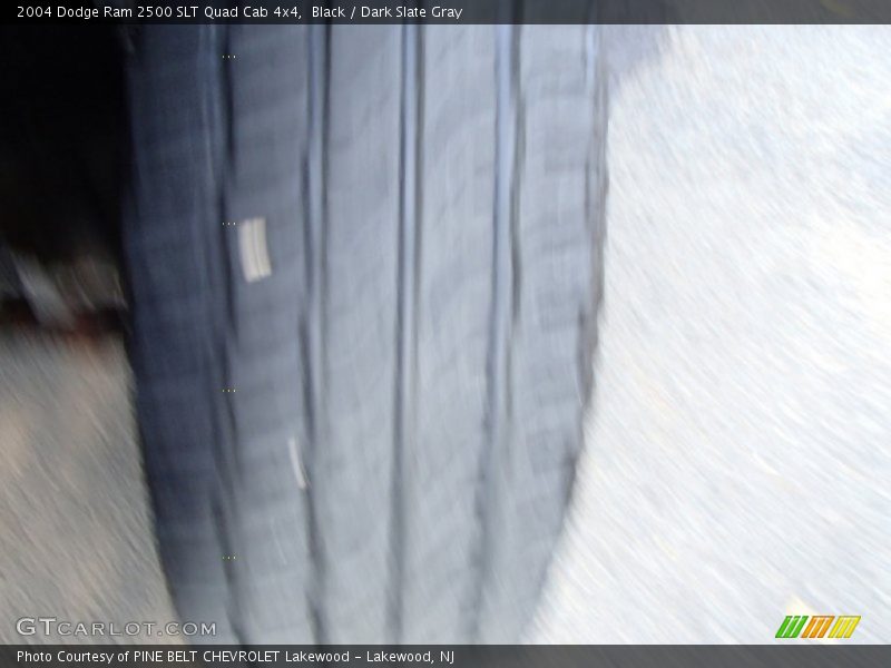Black / Dark Slate Gray 2004 Dodge Ram 2500 SLT Quad Cab 4x4