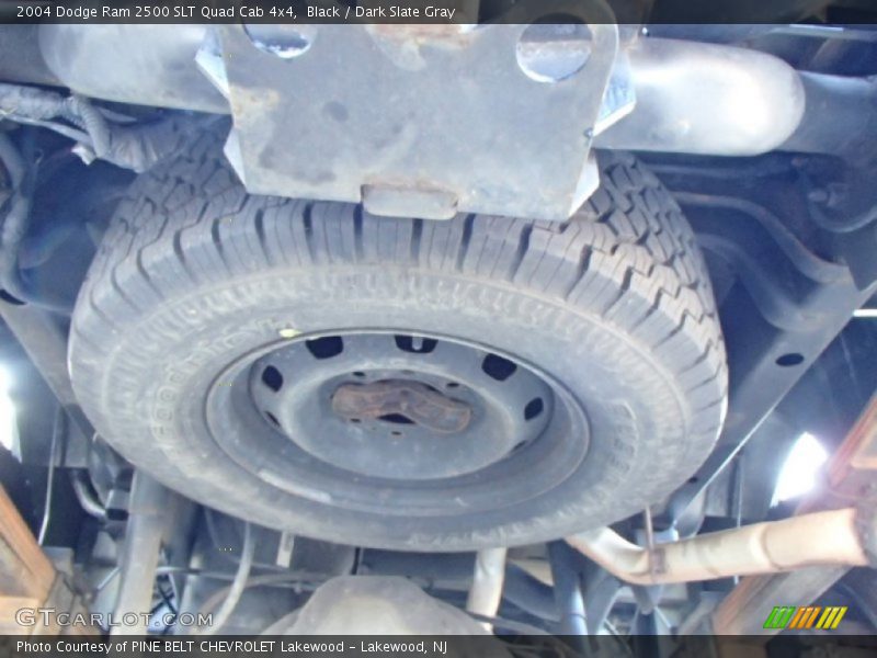 Black / Dark Slate Gray 2004 Dodge Ram 2500 SLT Quad Cab 4x4