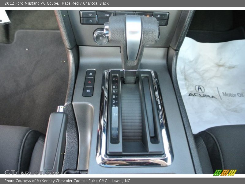 Race Red / Charcoal Black 2012 Ford Mustang V6 Coupe
