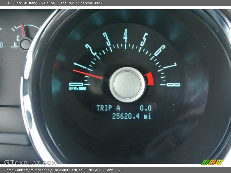 Race Red / Charcoal Black 2012 Ford Mustang V6 Coupe