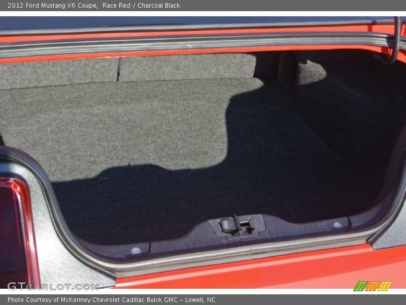 Race Red / Charcoal Black 2012 Ford Mustang V6 Coupe