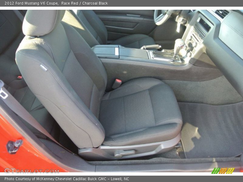 Race Red / Charcoal Black 2012 Ford Mustang V6 Coupe
