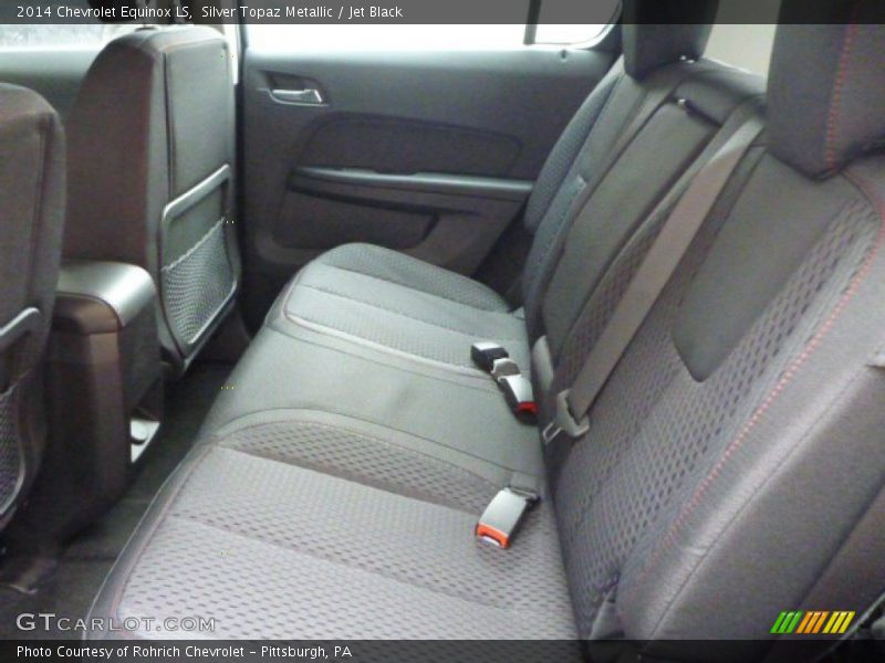 Silver Topaz Metallic / Jet Black 2014 Chevrolet Equinox LS