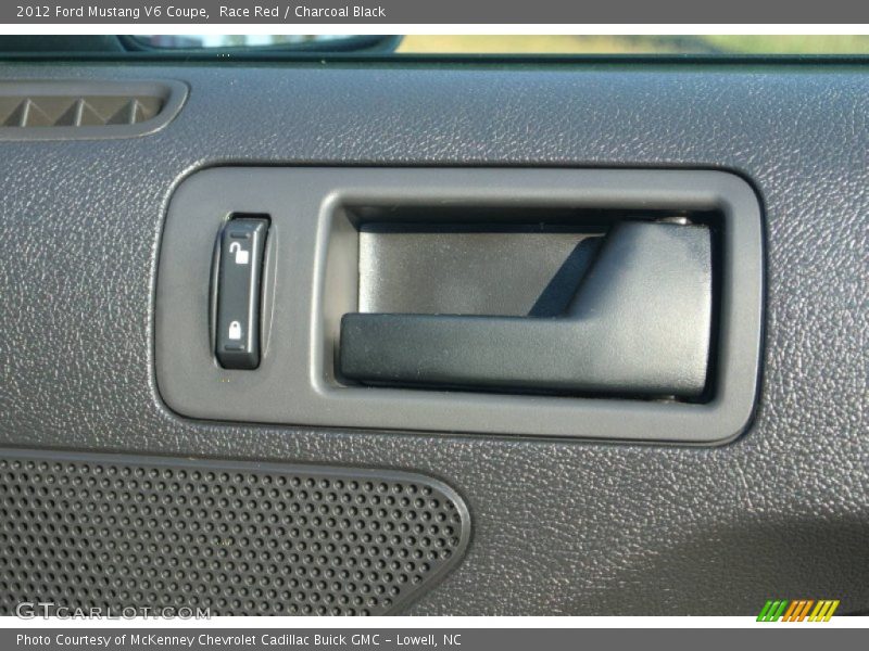 Race Red / Charcoal Black 2012 Ford Mustang V6 Coupe