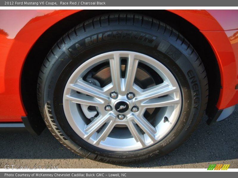 Race Red / Charcoal Black 2012 Ford Mustang V6 Coupe