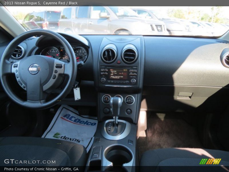 Cayenne Red / Black 2013 Nissan Rogue S