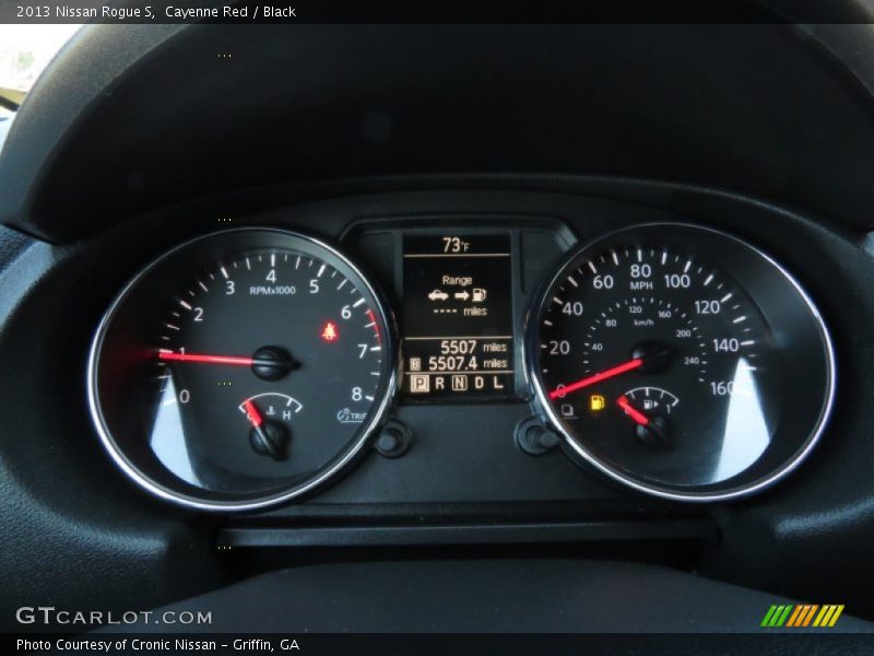 Cayenne Red / Black 2013 Nissan Rogue S