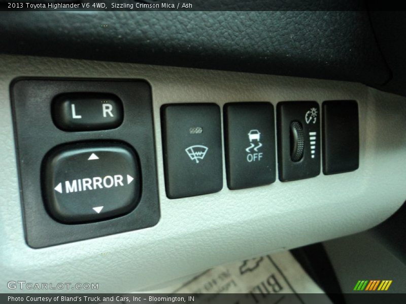 Sizzling Crimson Mica / Ash 2013 Toyota Highlander V6 4WD