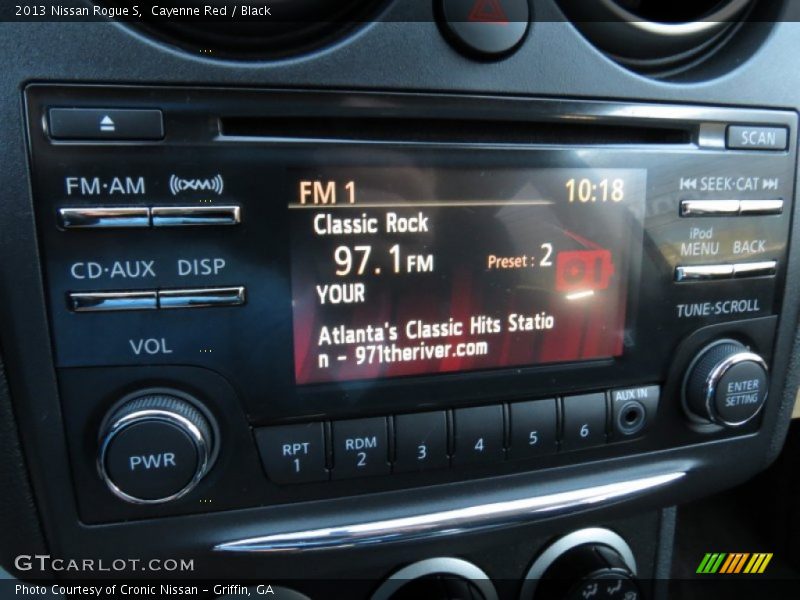 Cayenne Red / Black 2013 Nissan Rogue S