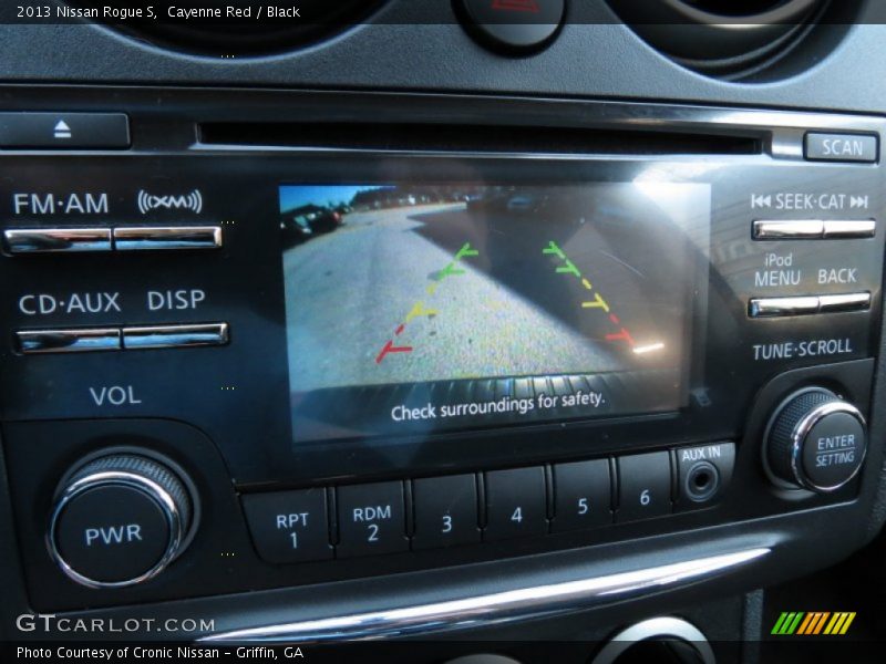 Cayenne Red / Black 2013 Nissan Rogue S
