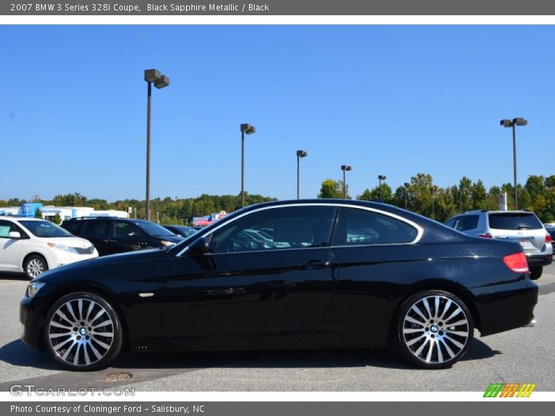  2007 3 Series 328i Coupe Black Sapphire Metallic
