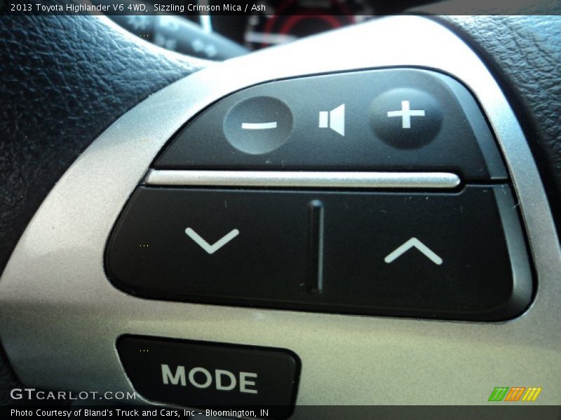 Sizzling Crimson Mica / Ash 2013 Toyota Highlander V6 4WD