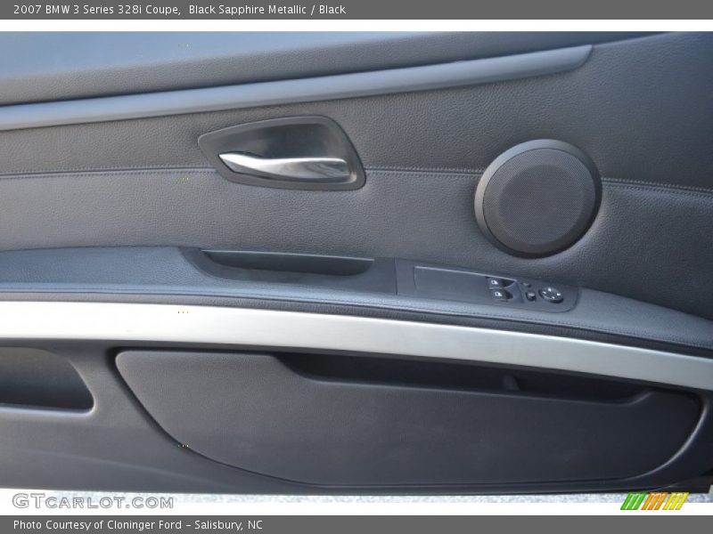 Black Sapphire Metallic / Black 2007 BMW 3 Series 328i Coupe