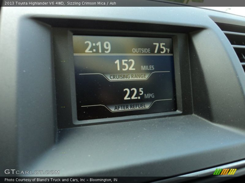 Sizzling Crimson Mica / Ash 2013 Toyota Highlander V6 4WD